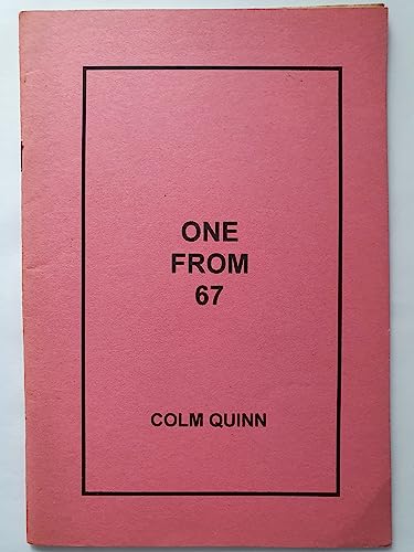 Stock image for One from 67 for sale by Walled City Books