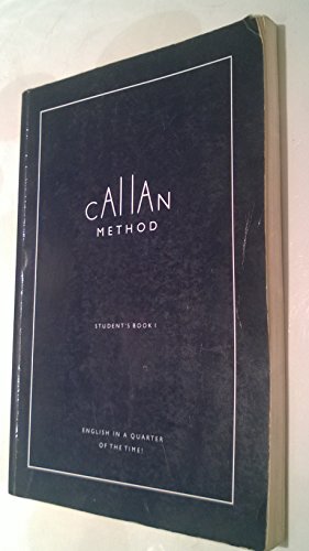 9781898605614: Callan Method - Italian (Student's Book 1, Lessons 1-24)