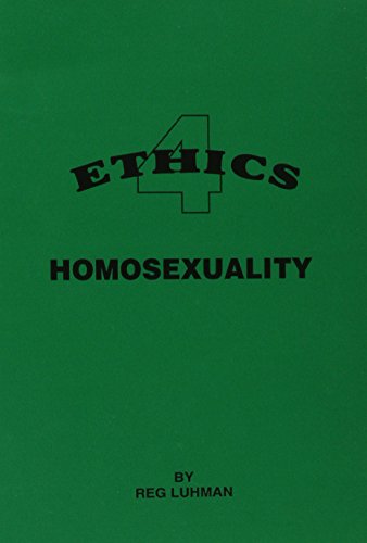 Stock image for Homosexuality: v. 4 (Ethics S.) for sale by Goldstone Books