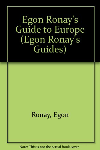 Beispielbild fr Egon Ronays Guide to Europe 1996 (Egon Ronays Guides) zum Verkauf von Reuseabook