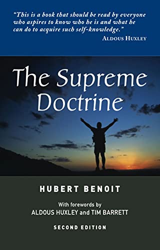 Beispielbild fr Supreme Doctrine: Psychological Studies in Zen Thought; 2nd edition zum Verkauf von Ergodebooks