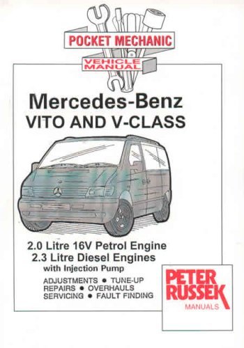 Beispielbild fr Pocket Mechanic for Mercedes-Benz Vito and V-Class to 2000: 2.0 Litre 16V Engine (111 Engine), 2.3 Litre Diesel and Turbo Diesel with Injection Pump (Pocket Mechanic S.) zum Verkauf von medimops