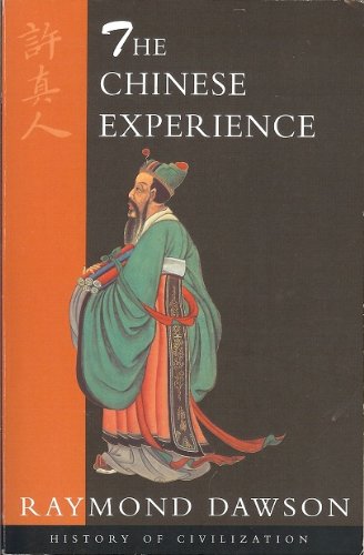 Beispielbild fr The Chinese Experience zum Verkauf von Renaissance Books