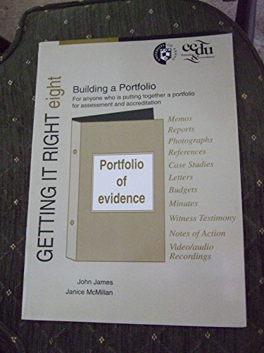 9781898810353: Building a Portfolio: For Anyone Who Is Putting Together a Portfolio for Assessment and Accreditation (Getting It Right)