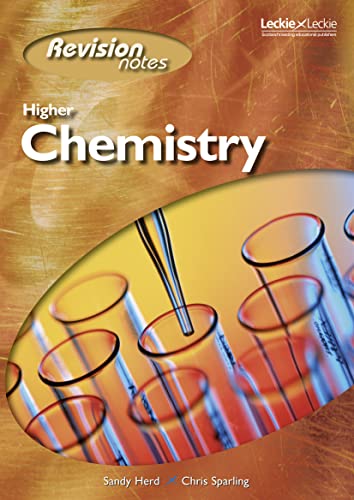 9781898890072: Higher Chemistry Revision Notes (Leckie)