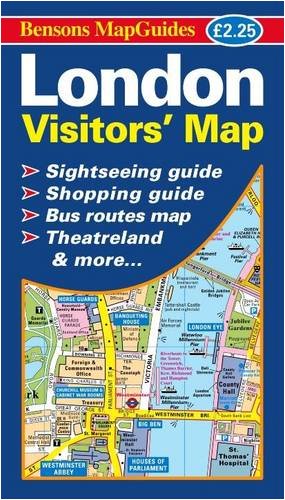 Imagen de archivo de London Visitors' Map a la venta por HPB-Emerald