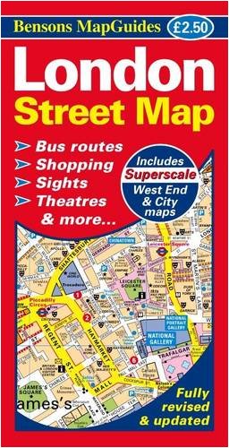 Imagen de archivo de London Street Map a la venta por WorldofBooks