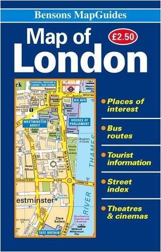 Imagen de archivo de Map of London a la venta por ThriftBooks-Atlanta