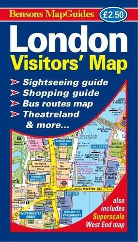 Imagen de archivo de London Visitors' Map a la venta por WorldofBooks