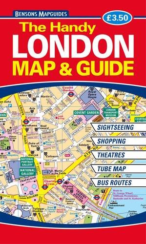 Imagen de archivo de The Handy London Map and Guide a la venta por WorldofBooks