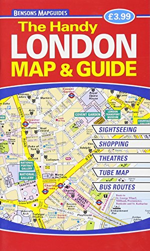 9781898929543: The Handy London Map & Guide