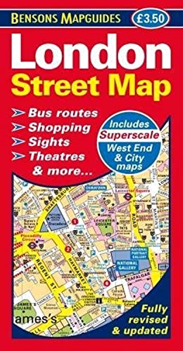 Imagen de archivo de London Street Map a la venta por WorldofBooks