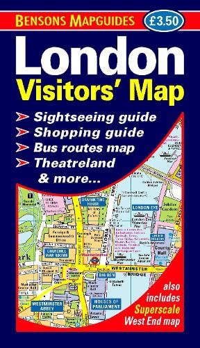 Imagen de archivo de London Visitors' Map a la venta por GreatBookPrices