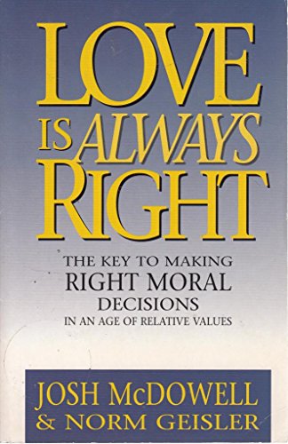 Beispielbild fr Love is Always Right zum Verkauf von WorldofBooks