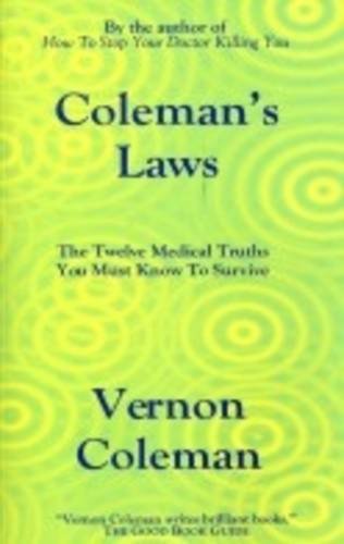 Colema's Laws (9781898947066) by Coleman-vernon