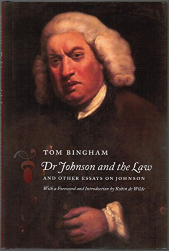 Imagen de archivo de Dr Johnson and the Law: and Other Essays on Johnson a la venta por Books From California