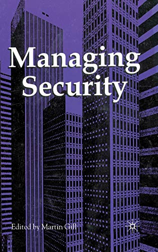 Beispielbild fr Managing Security: Crime at Work (Volume 3) zum Verkauf von Anybook.com