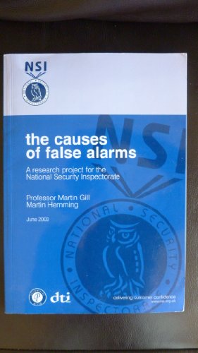 The Causes of False Alarms (9781899287734) by Martin Gill