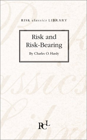 9781899332670: Risk and Risk-bearing (Risk classics library)