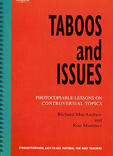 Imagen de archivo de Taboos and Issues (Photocopiable ELT Instant Lessons Series): Photocopiable Lessons on Controversial Topics a la venta por WorldofBooks