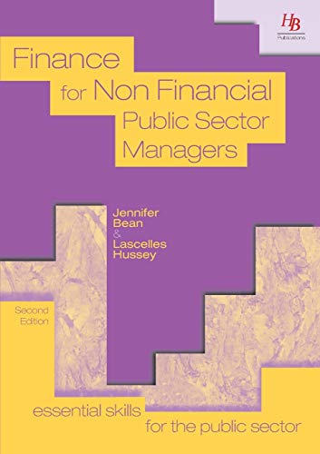 Imagen de archivo de Finance for Non Financial Public Sector Managers a la venta por Better World Books
