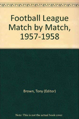 Football League Match by Match 1957/59