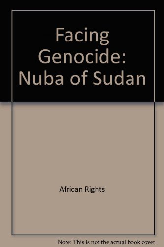 9781899477043: Facing Genocide: Nuba of Sudan