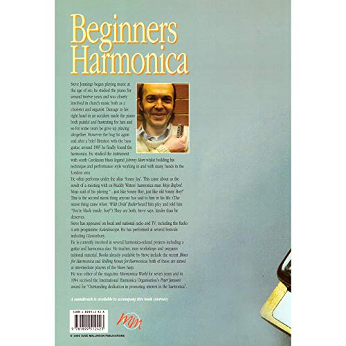 Stock image for Beginners Harmonica Book: Step-By-Step Course in Playing Irish, English and Scottish Traditional Music for sale by WorldofBooks