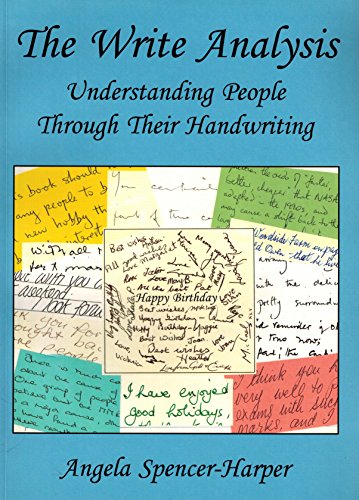 9781899536511: The Write Analysis: Understanding People Through Their Handwriting