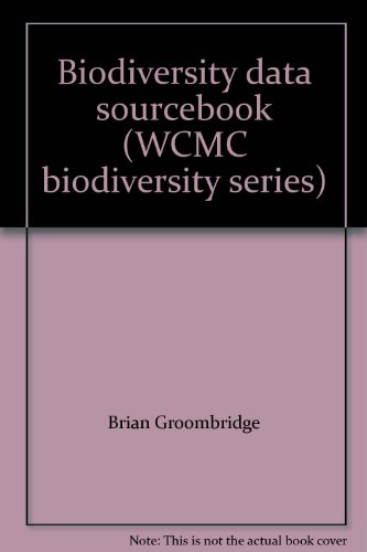 Stock image for Biodiversity Data Sourcebook for sale by COLLINS BOOKS