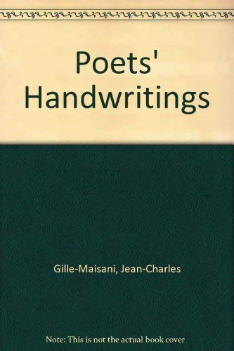 Stock image for Poets' Handwritings for sale by Aardvark Rare Books