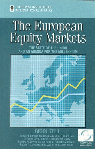 Beispielbild fr The European Equity Markets: The State of the Union and an Agenda for the Millennium zum Verkauf von Ammareal