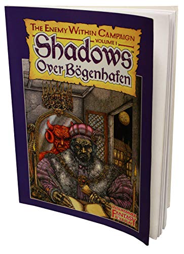 Beispielbild fr Enemy Within Campaign, The #1 - Shadows Over Bogenhafen (Warhammer Fantasy Roleplay (Hogshead Publishing)) zum Verkauf von Noble Knight Games