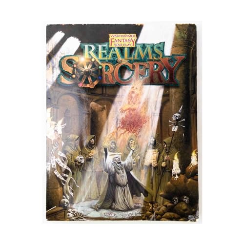 Beispielbild fr Realms of Sorcery (Warhammer Fantasy Roleplay (Hogshead Publishing)) zum Verkauf von Noble Knight Games