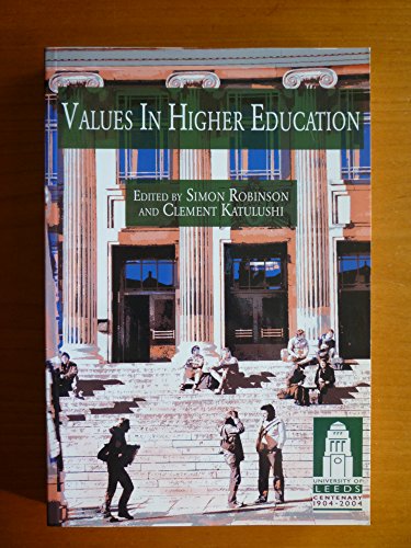 9781899750139: Values in Higher Education