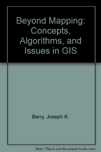 Stock image for Beyond Mapping: Concepts, Algorithms, and Issues in GIS for sale by Phatpocket Limited