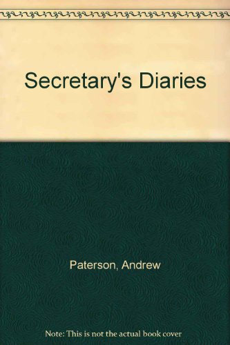 Secretary's Diaries (9781899865819) by Andrew Paterson