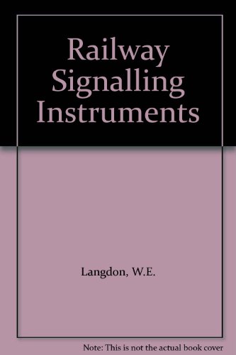 9781899890149: Railway Signalling Instruments