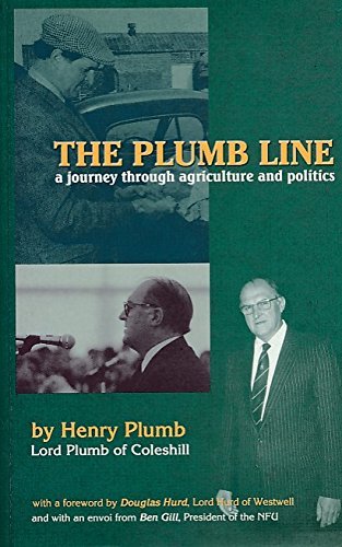 Beispielbild fr The Plumb Line: A Journey Through Agriculture and Politics zum Verkauf von WorldofBooks