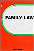 9781899924349: A Straightforward Guide to Family Law (Straightforward Guides)