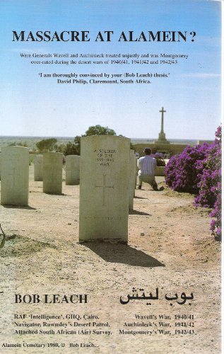 Imagen de archivo de Massacre at Alamein? a la venta por Aardvark Rare Books