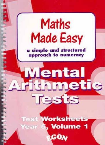 Year 5 (Bk. 1) (Mental Arithmetic Tests) (9781899998449) by Paterson, Kathleen