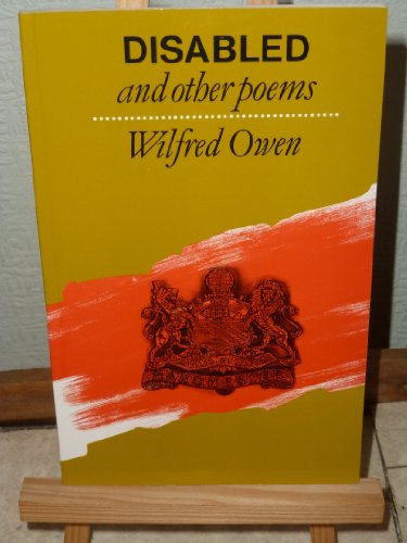 Beispielbild fr Disabled and Other Poems zum Verkauf von CHARLES BOSSOM