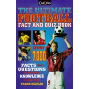 Stock image for Carling Ultimate Football Fact and Quiz Book for sale by AwesomeBooks