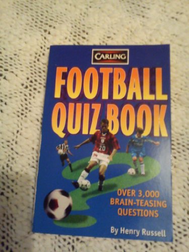 Beispielbild fr Carling Football Quiz Book zum Verkauf von Reuseabook