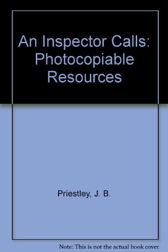9781900085069: Photocopiable Resources (An Inspector Calls)