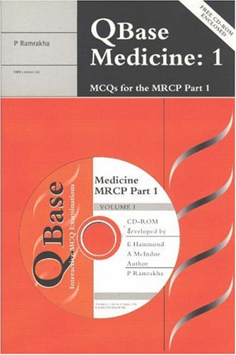 Imagen de archivo de QBase Medicine Paperback with CD-ROM: Volume 1, MCQs for the MRCP, Part 1 (v. 1) a la venta por Pigeonhouse Books, Dublin