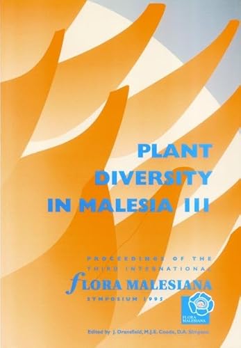 Stock image for Plant Diversity in Malesia III for sale by Midtown Scholar Bookstore