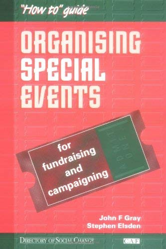 9781900360562: Organising Special Events: For Fundraising and Campaigning