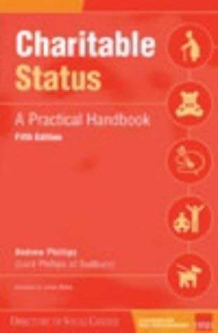 Beispielbild fr Charitable Status: A Practical Handbook (Starter Guide) zum Verkauf von Goldstone Books